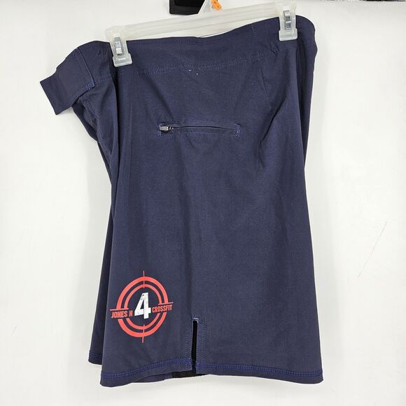 Born Primitive Shorts Mens 38 Blue Patriotic American Flag Jones N4 Crossfit - Picture 11 of 14